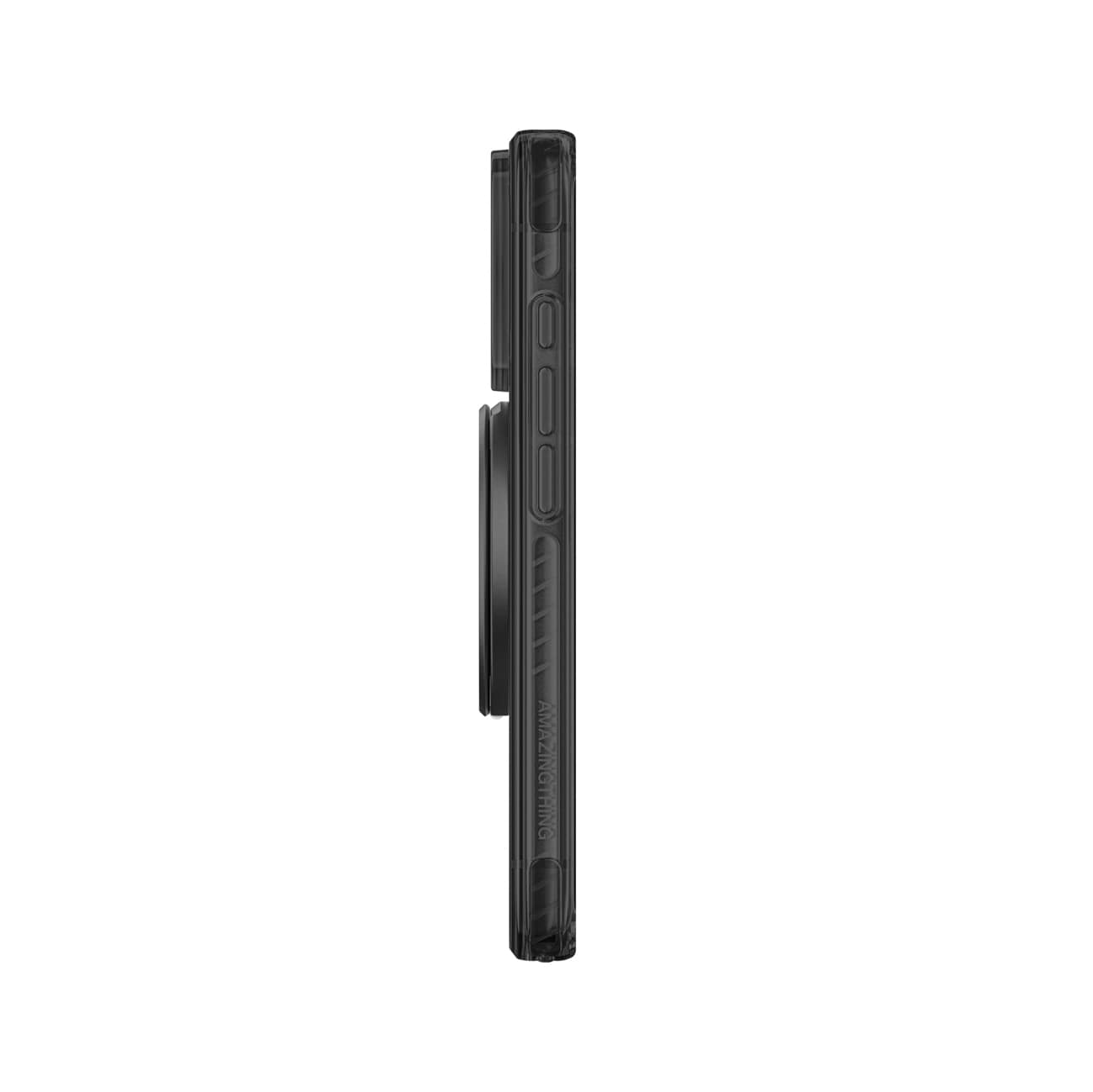 AmazingThing Titan Pro-objektivringsæt m/etui til iPhone 18 Pro Max, kameradæksel, MagSafe – sort