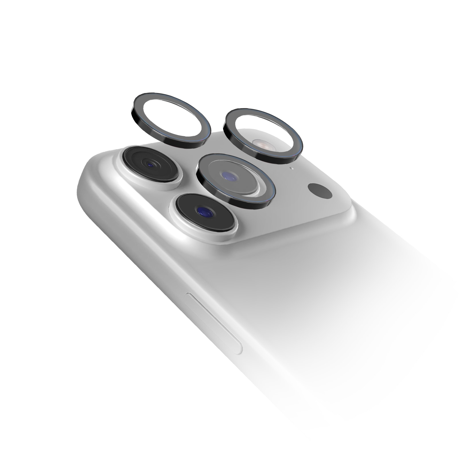 SBS Lens skyddsglas för en kamera till iPhone 18 Pro / 18 Pro Max – Svart