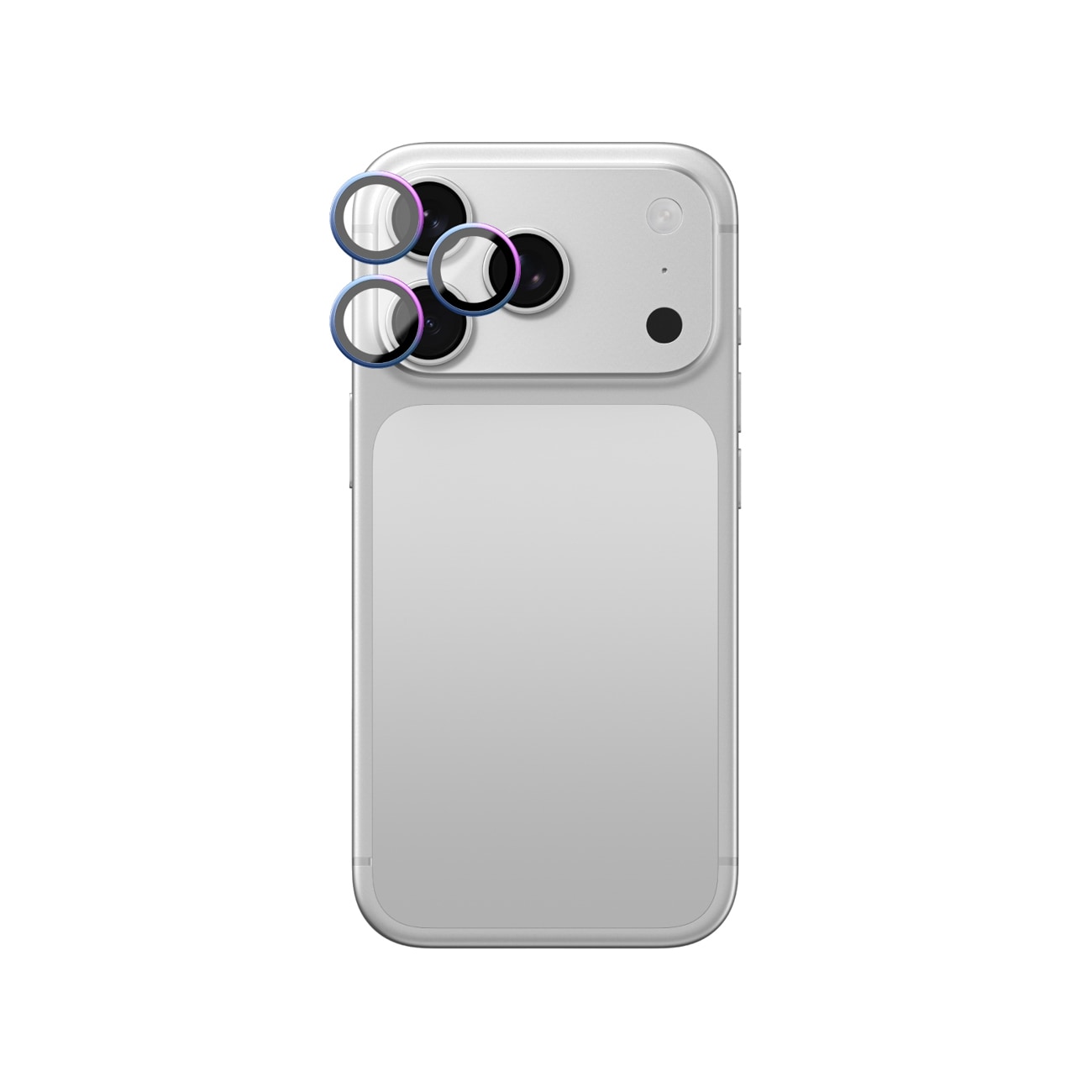 AmazingThing Radix Vision-linsskydd för iPhone 18 Pro / 18 Pro Max – iriserande