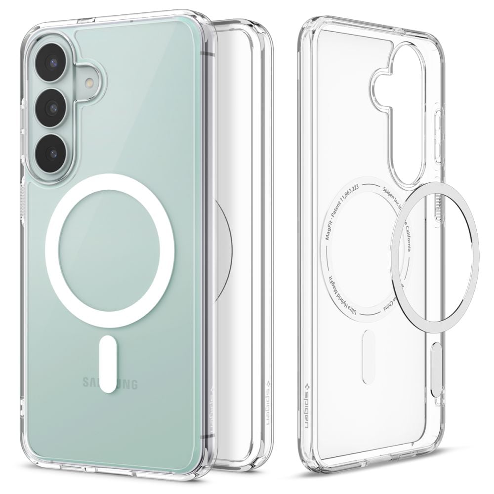 Spigen Ultra Hybrid Mag MagSafe-etui til Samsung Galaxy S26 FE – hvid