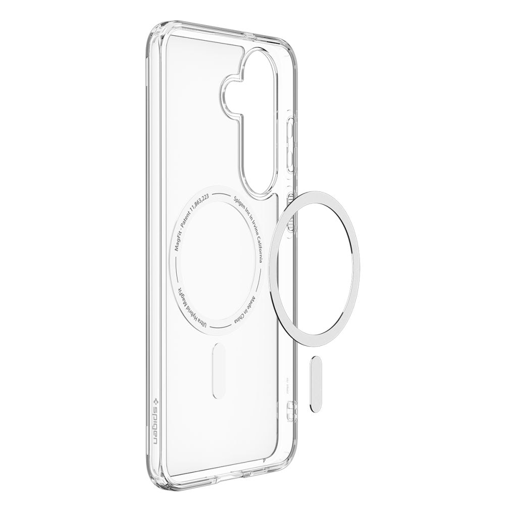 Spigen Ultra Hybrid Mag MagSafe-etui til Samsung Galaxy S26 FE – hvid