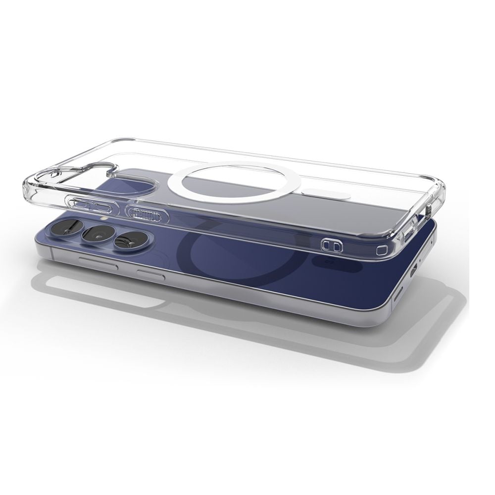 Spigen Ultra Hybrid Mag MagSafe-etui til Samsung Galaxy S26 FE – hvid