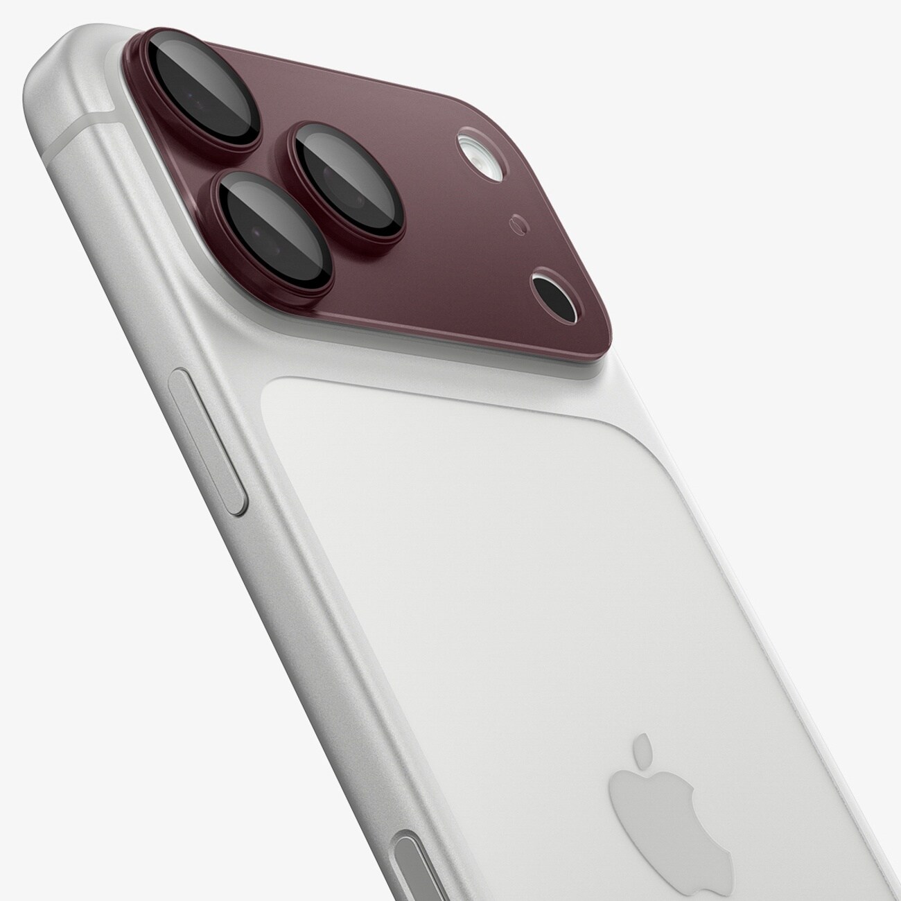 Spigen Optik Pro XL GLAS.TR EZ FIT hærdet glas til iPhone 18 Pro Max – Dark Cherry