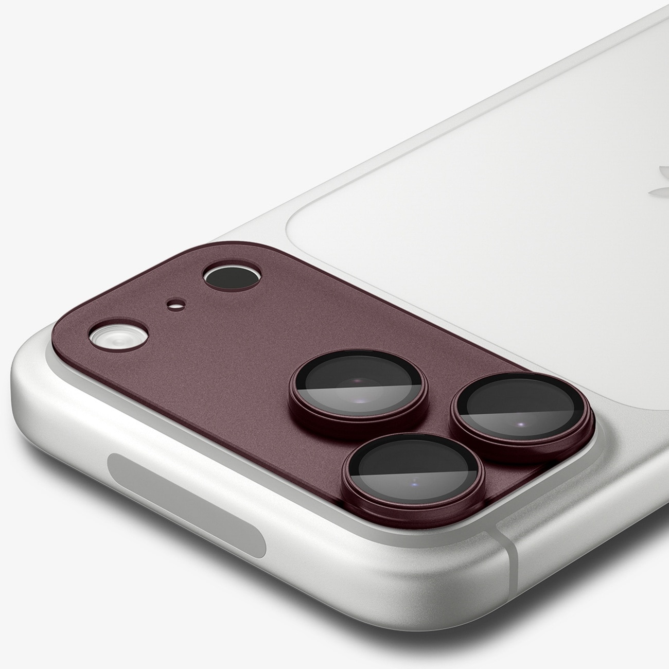 Spigen Optik Pro XL GLAS.TR EZ FIT hærdet glas til iPhone 18 Pro Max – Dark Cherry