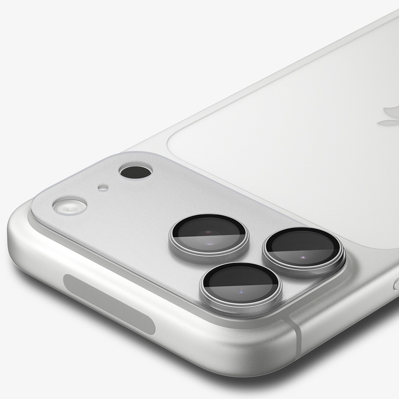 Spigen Optik Pro XL GLAS.TR EZ FIT hærdet glas til iPhone 18 Pro Max – Sølv