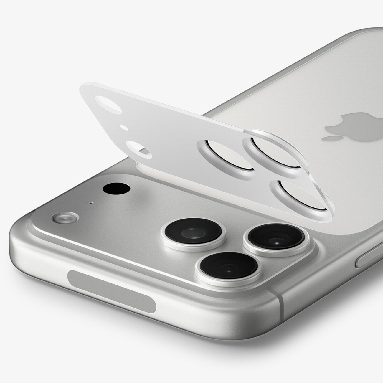 Spigen Optik Pro XL GLAS.TR EZ FIT hærdet glas til iPhone 18 Pro Max – Sølv