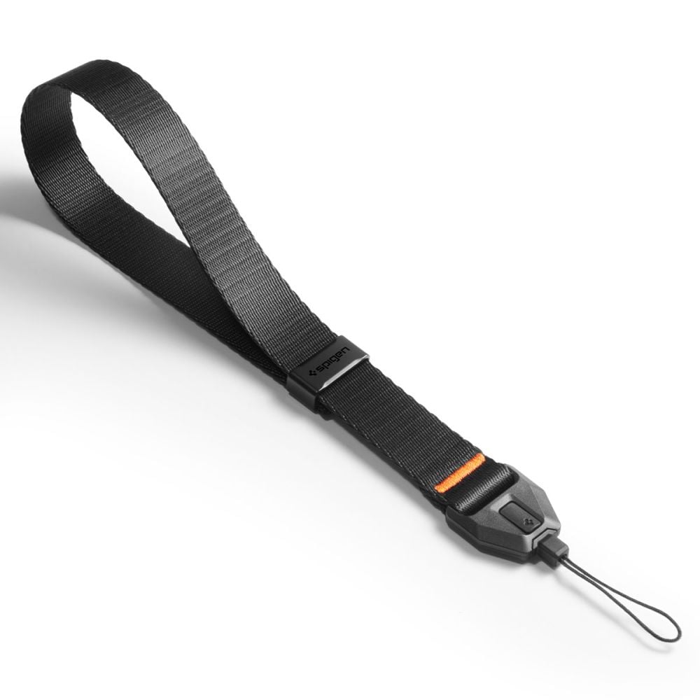 Spigen universell justerbar handledsrem för mobiltelefon – svart