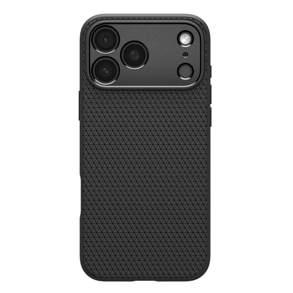 Spigen Liquid Air-etui til iPhone 18 Pro Max / 17 Pro Max – mat sort