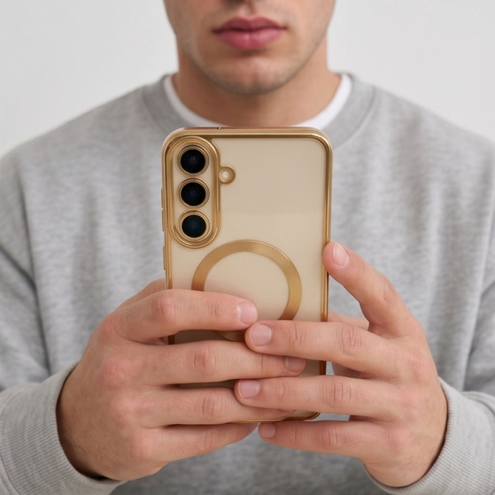 Tech-Protect MagFlex-etui til Samsung Galaxy S26 FE – Guld