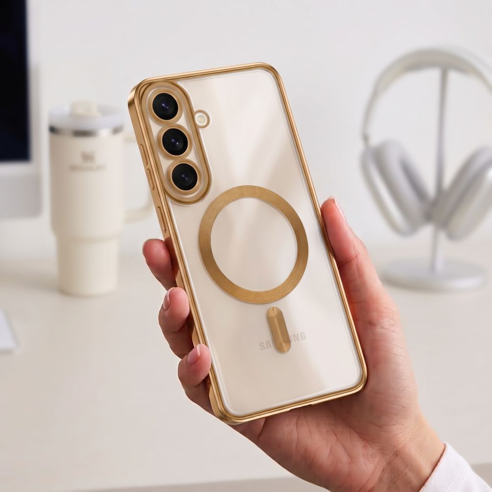 Tech-Protect MagFlex-etui til Samsung Galaxy S26 FE – Guld