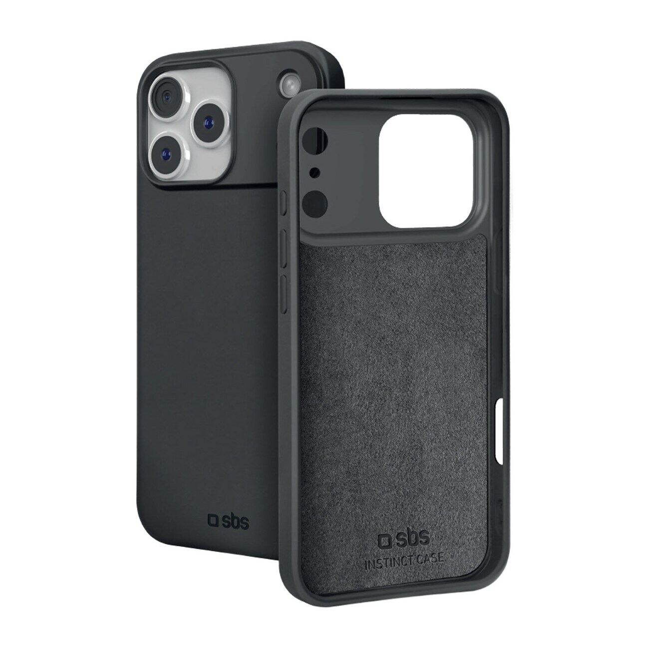 SBS Instinct-fodral för iPhone 18 Pro Max / 17 Pro Max – Svart