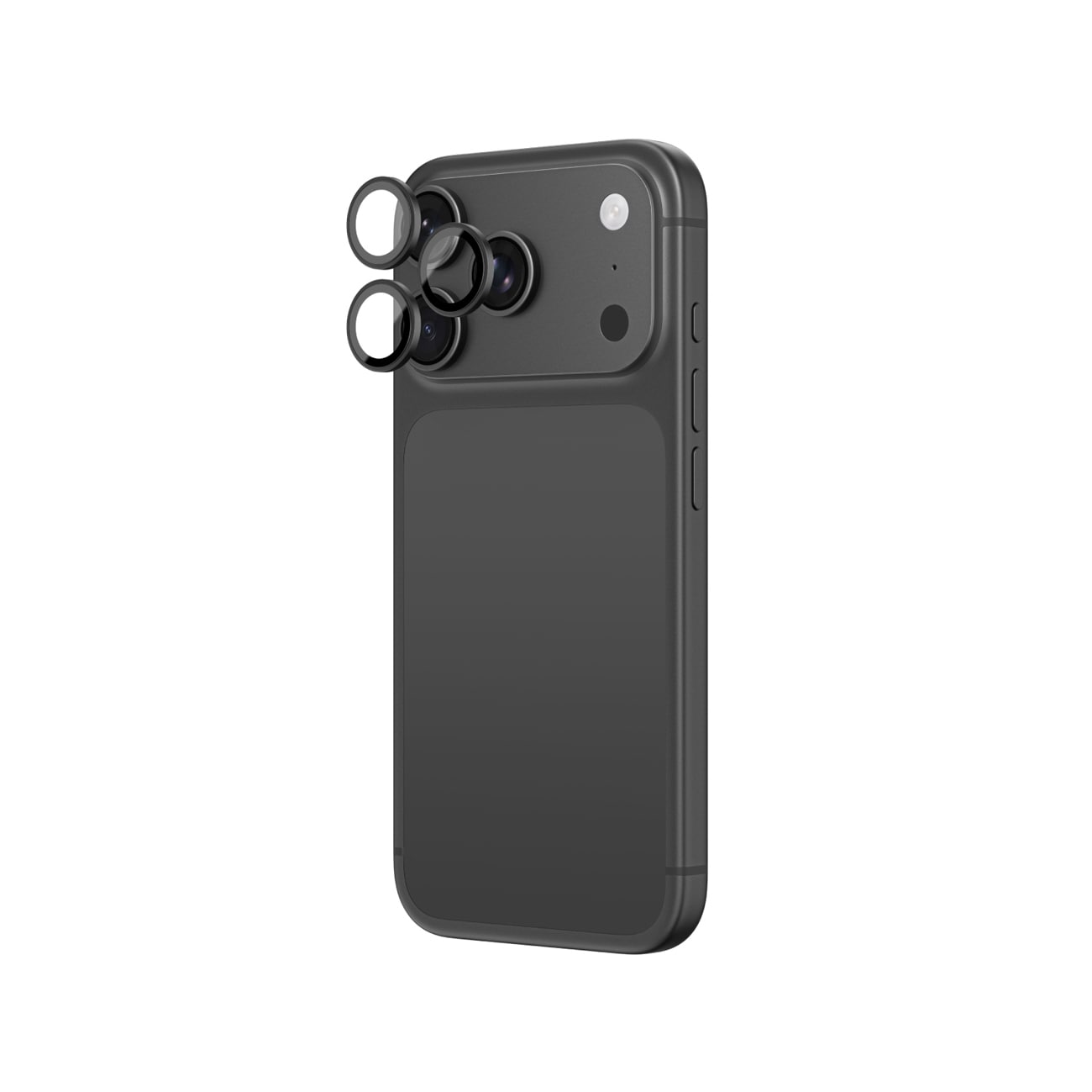 AmazingThing Titan Vision-linse i safir til iPhone 18 Pro / 18 Pro Max – Sort