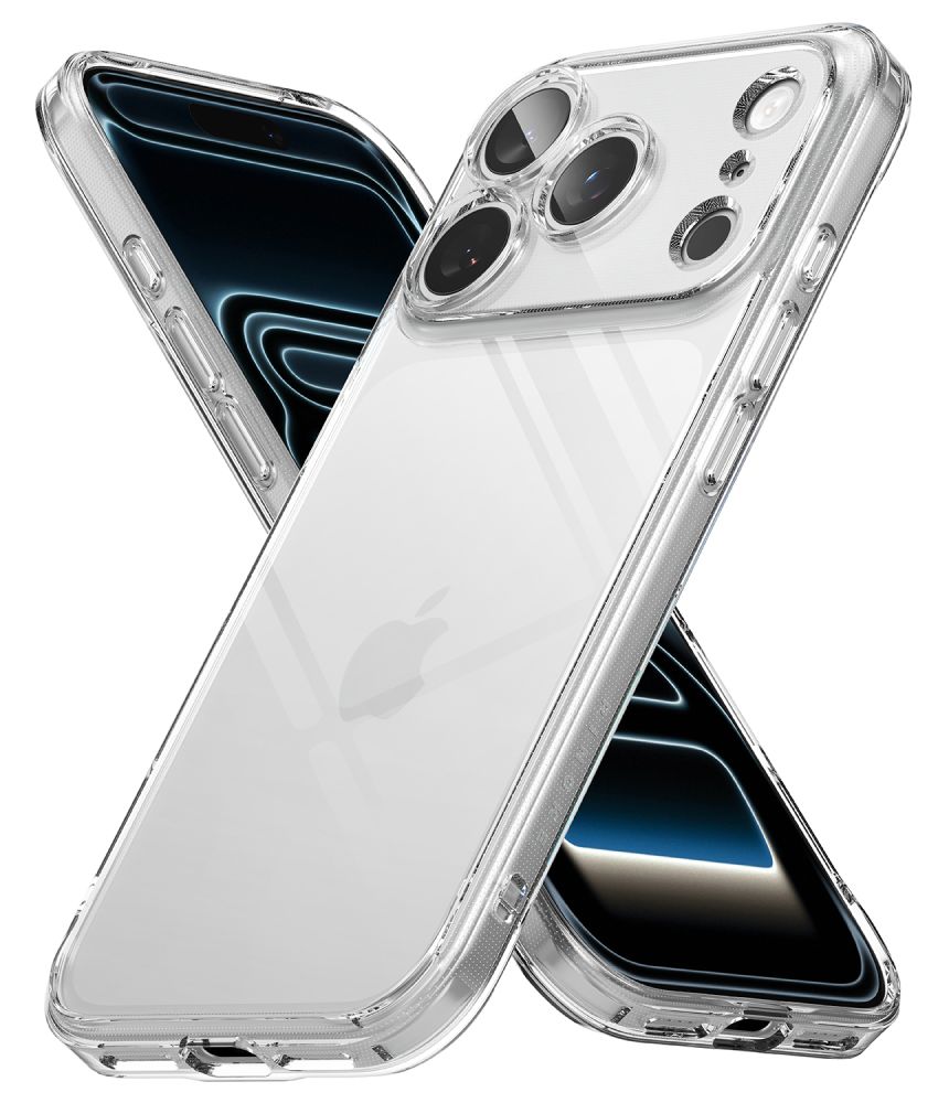 Ringke Fusion-etui til iPhone 18 Pro / 17 Pro – gennemsigtigt
