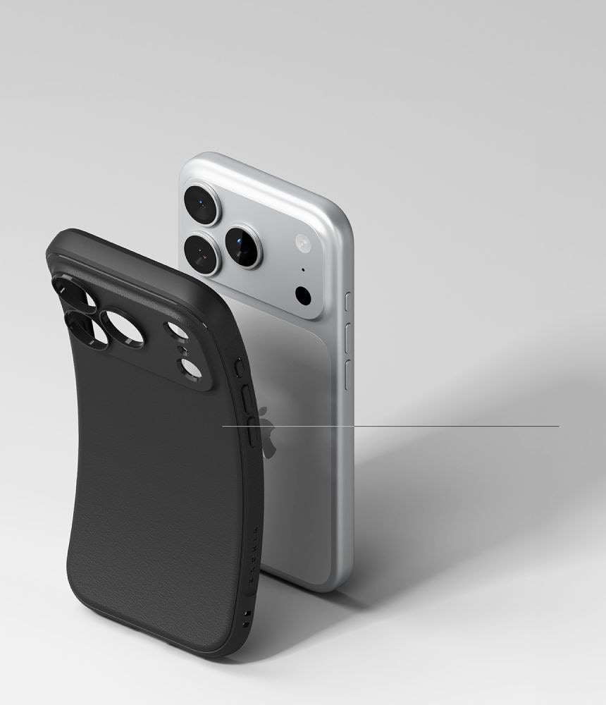 Ringke Onyx-etui til iPhone 18 Pro / 17 Pro – Sort