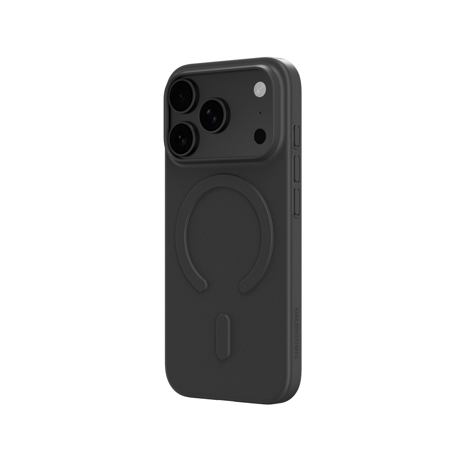 AmazingThing Minimal Air-fodral för iPhone 18 Pro Max, kompatibelt med MagSafe – Svart