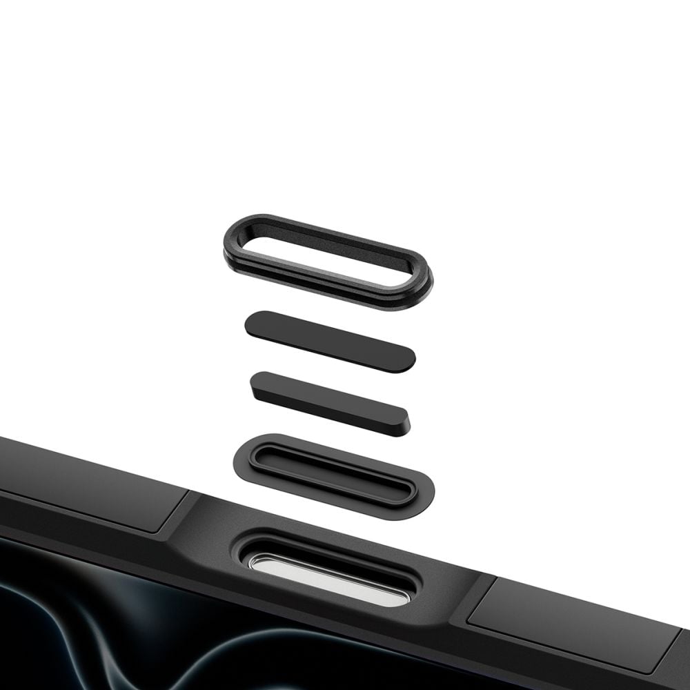 Spigen Tough Armor MagSafe-etui til iPhone 18 Pro / 17 Pro – sort