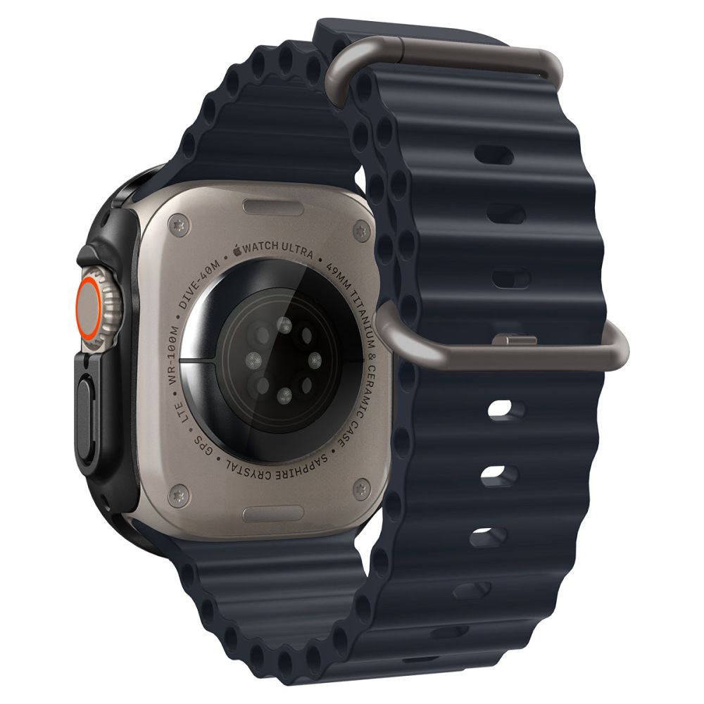 Spigen Thin Fit 360-fodral till Apple Watch Ultra (49 mm) – Svart