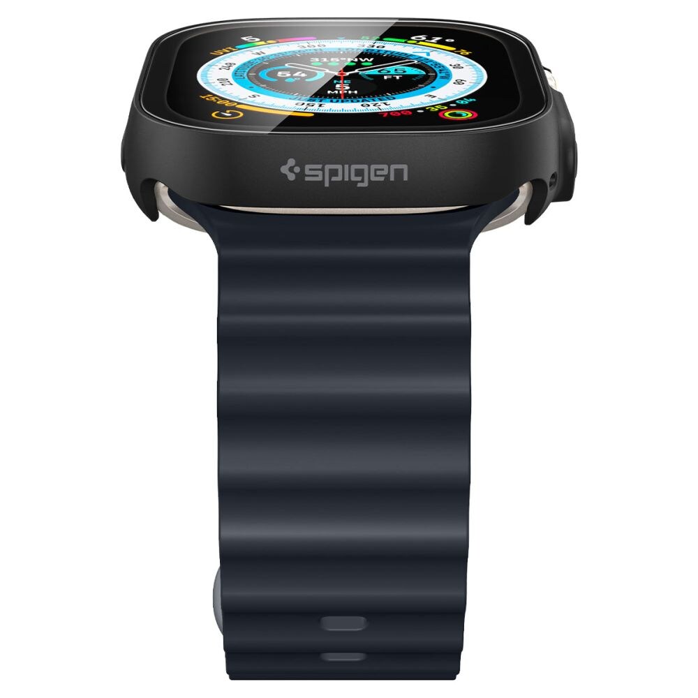 Spigen Thin Fit 360-fodral till Apple Watch Ultra (49 mm) – Svart