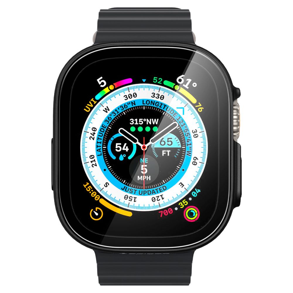 Spigen Thin Fit 360-fodral till Apple Watch Ultra (49 mm) – Svart