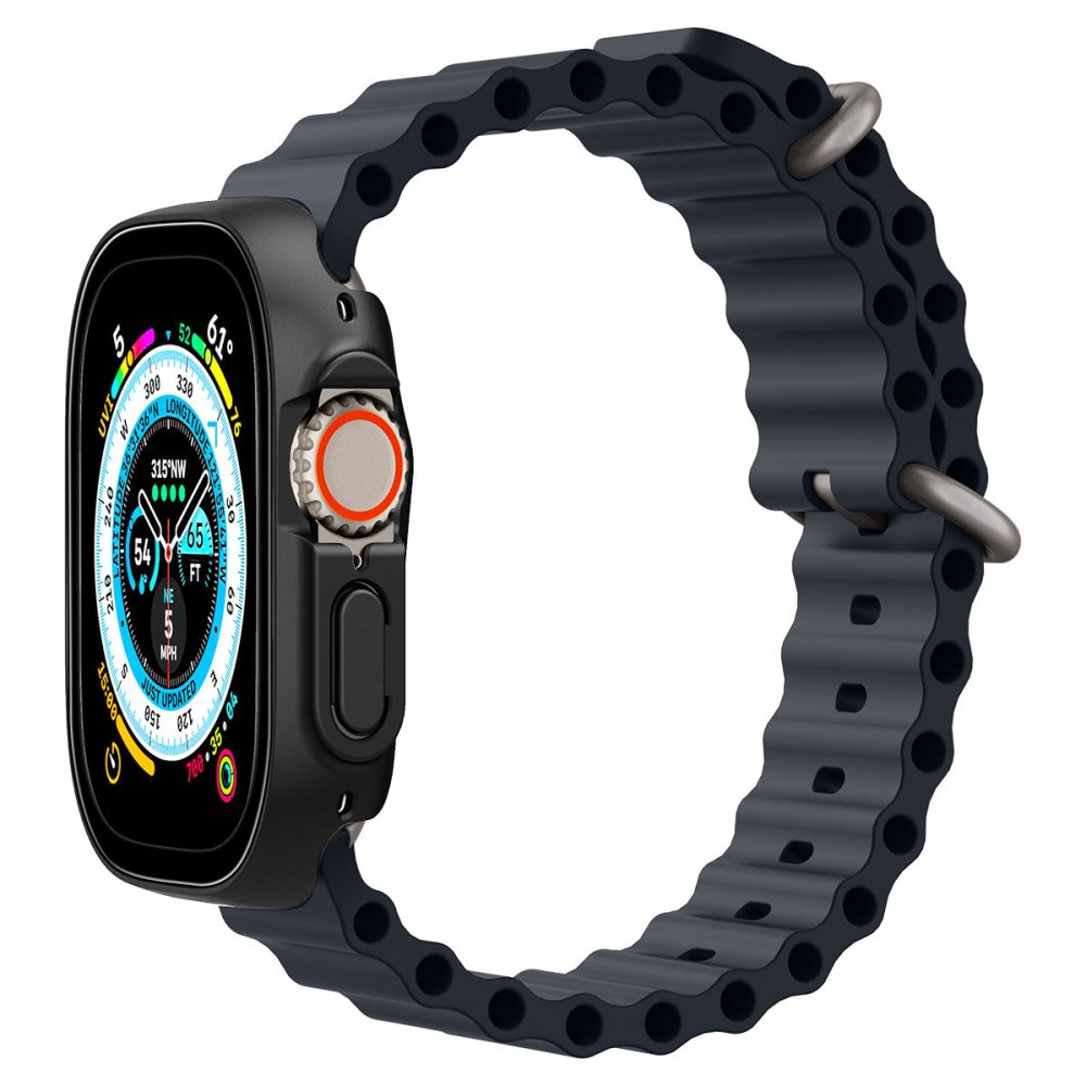Spigen Thin Fit 360-fodral till Apple Watch Ultra (49 mm) – Svart