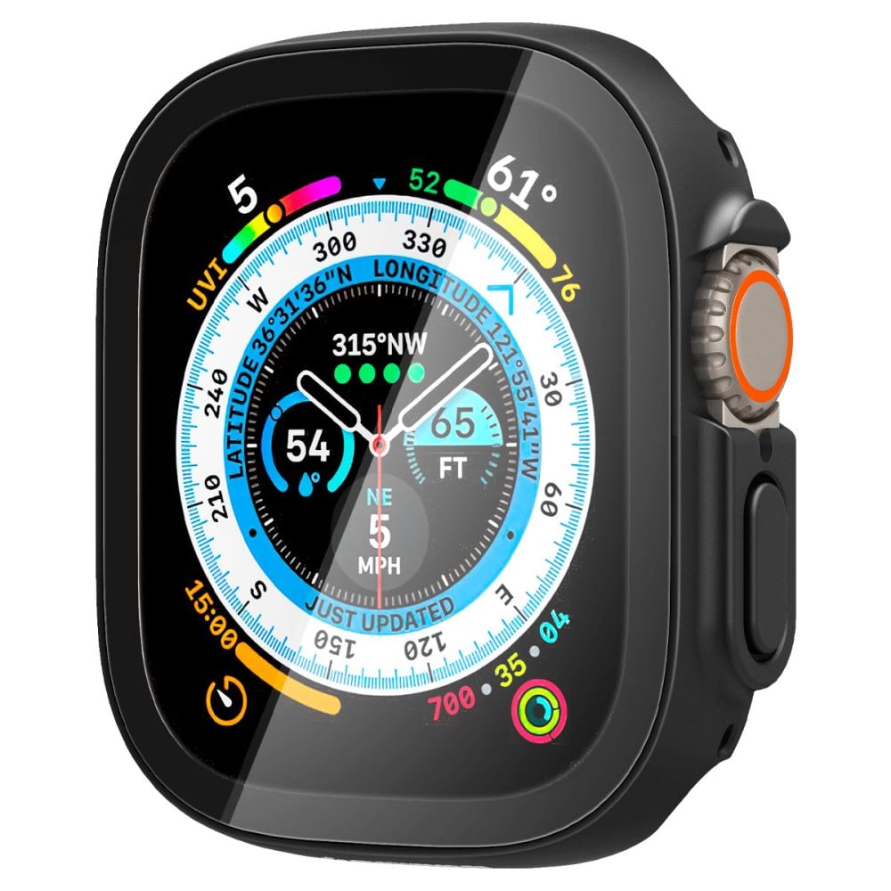 Spigen Thin Fit 360-fodral till Apple Watch Ultra (49 mm) – Svart