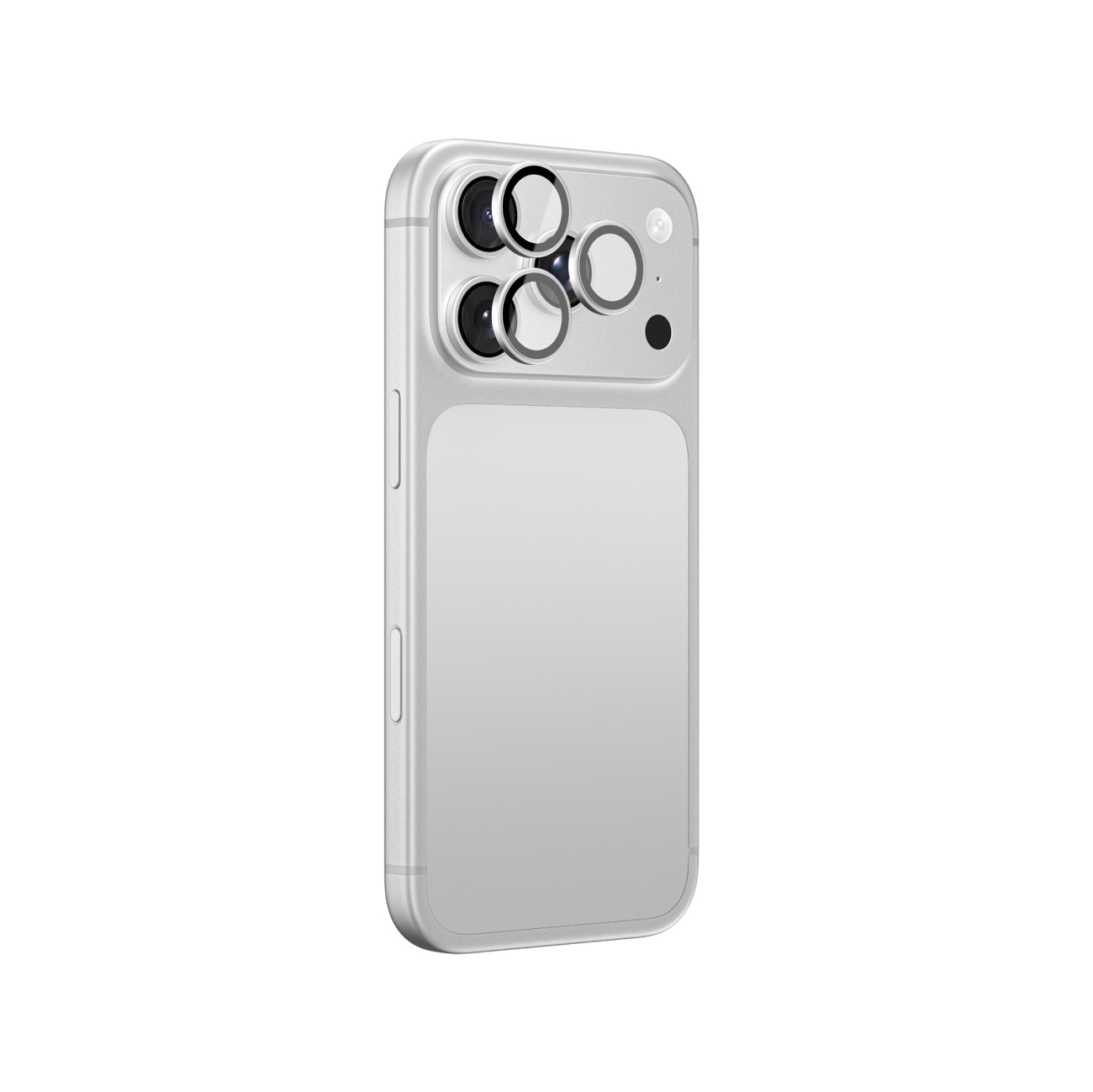 AmazingThing Titan Vision-linse i safir til iPhone 18 Pro / 18 Pro Max – sølv