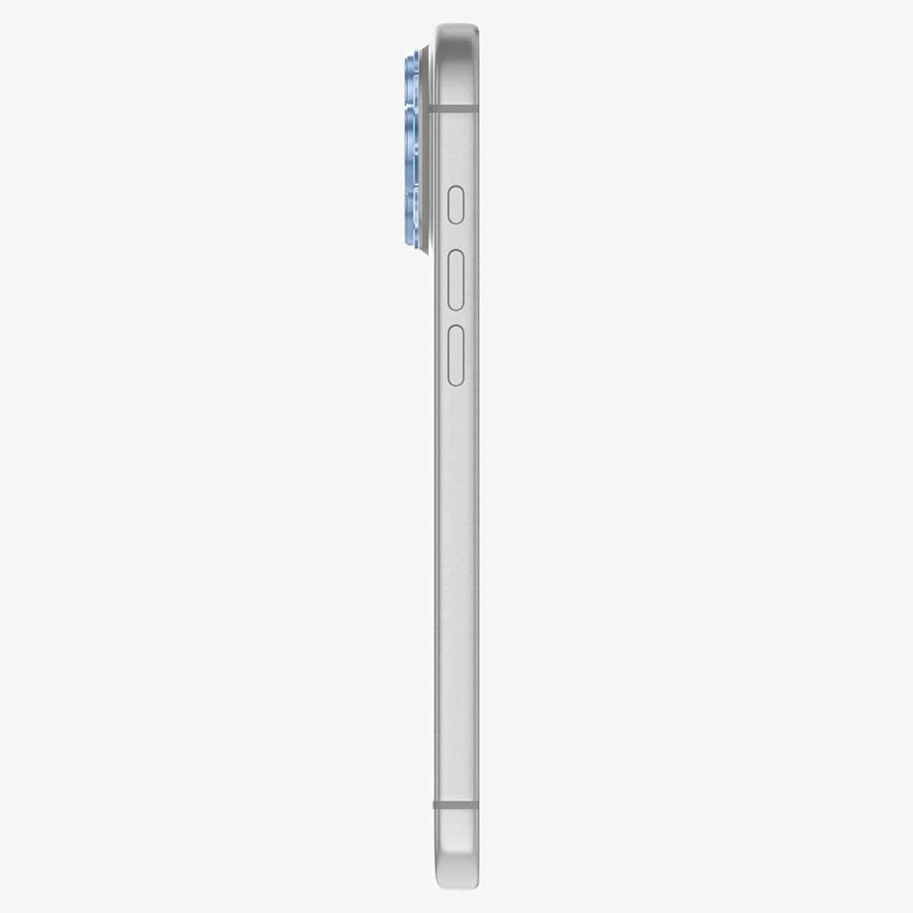 Spigen Optik Pro XL GLAS.TR EZ FIT kameraskærmbeskytter af hærdet glas til iPhone 18 Pro – Lysblå