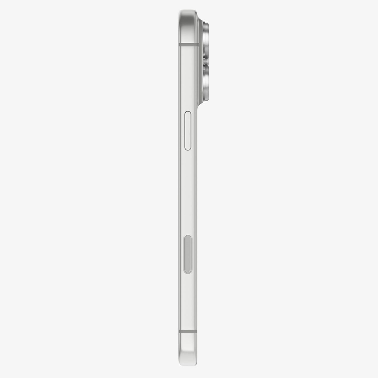 Spigen Optik Pro XL GLAS.TR EZ FIT hærdet glas til iPhone 18 Pro – sølv