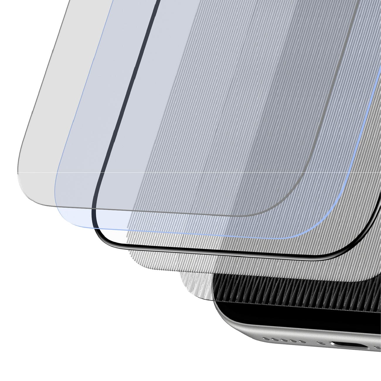 AmazingThing Radix +Care helglas i hærdet glas til iPhone 18 Pro Max med monteringsramme