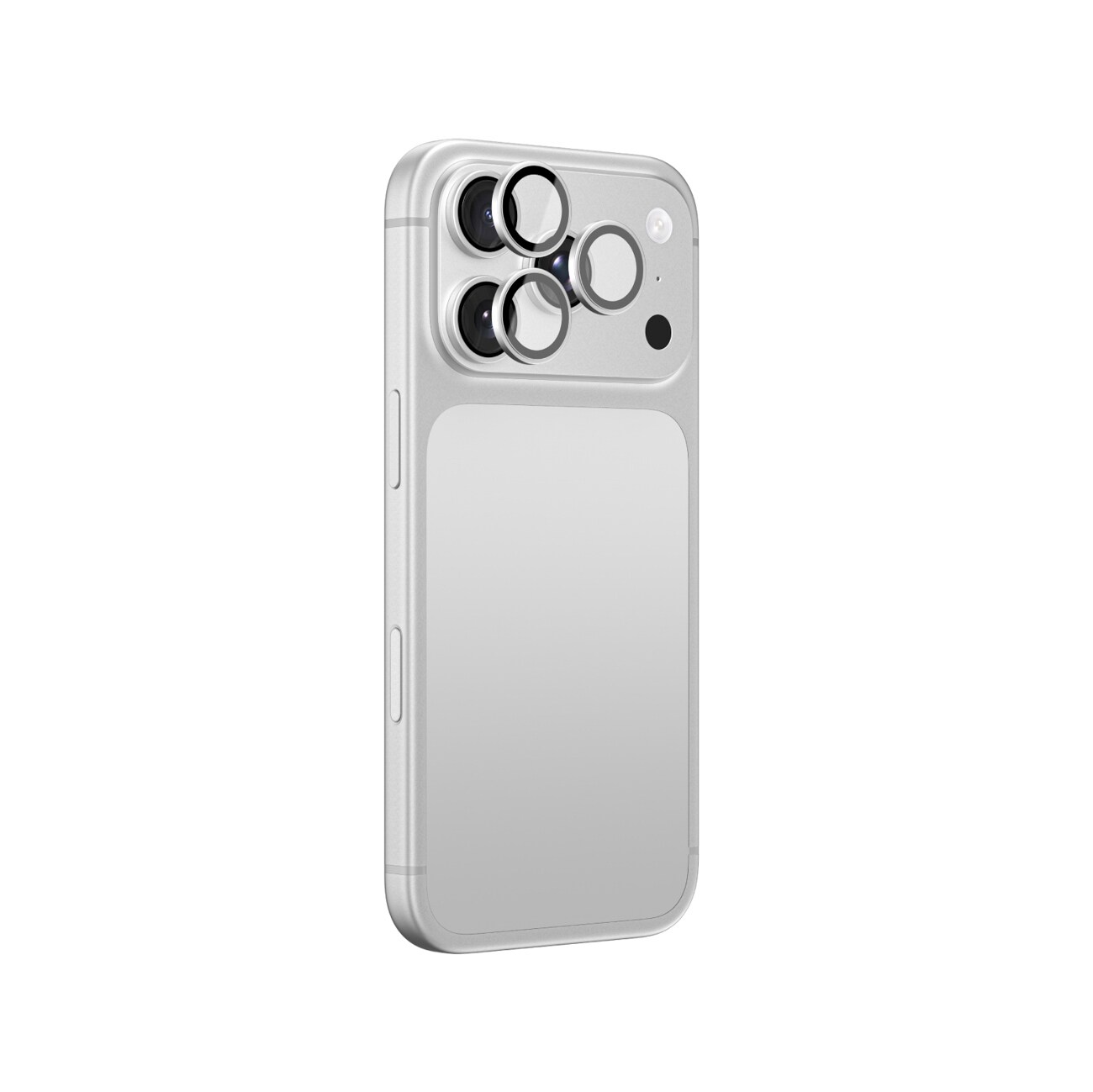 AmazingThing Radix Vision linsebeskyttelse til iPhone 18 Pro / 18 Pro Max – Sølv