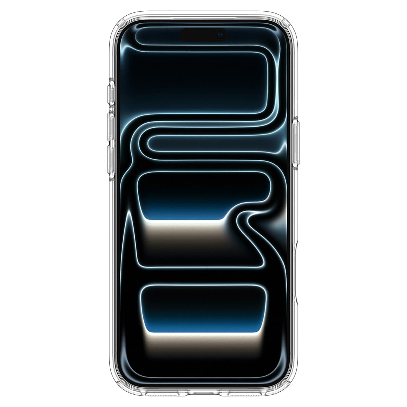 Spigen Ultra Hybrid MagSafe-etui til iPhone 18 Pro / 17 Pro – gennemsigtigt og hvidt