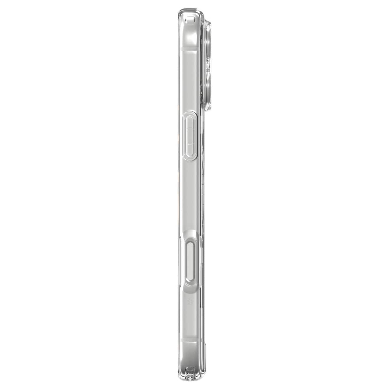 Spigen Ultra Hybrid MagSafe-etui til iPhone 18 Pro / 17 Pro – gennemsigtigt og hvidt