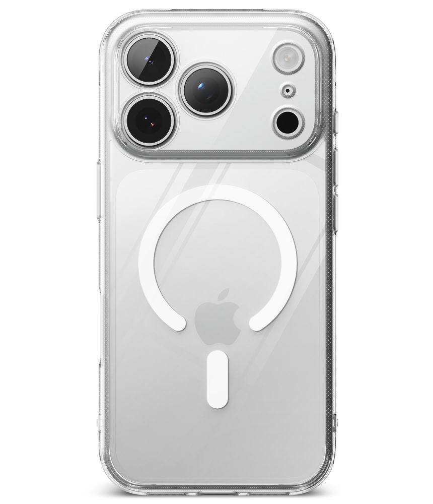 Ringke Fusion magnetisk MagSafe-etui til iPhone 18 Pro Max / 17 Pro Max – gennemsigtigt