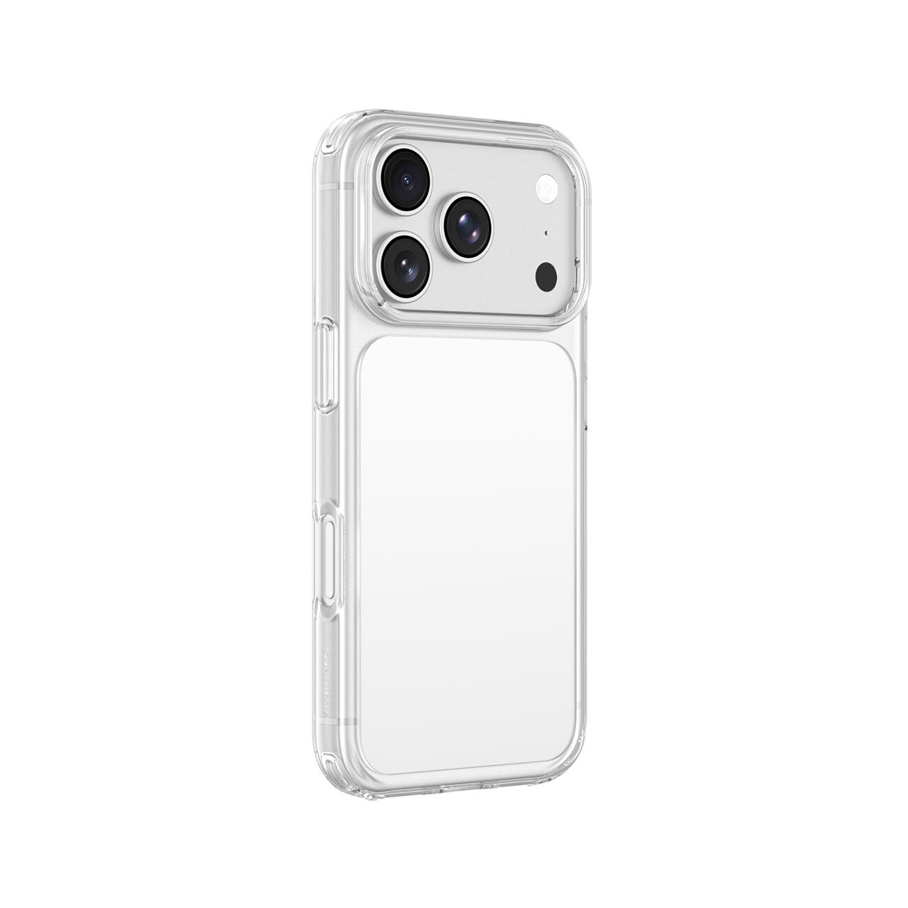 AmazingThing Minimal faldsikkert etui med 3 linser til iPhone 18 Pro Max – gennemsigtigt