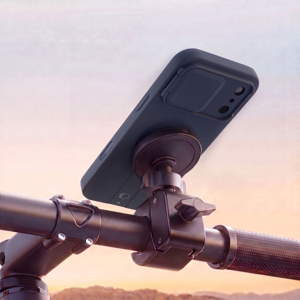 Tech-Protect Kevlar Aura MagSafe-etui til iPhone 18 Pro Max / 17 Pro Max – marineblå