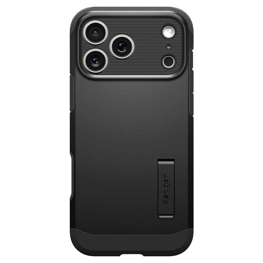 Spigen Tough Armor-etui til iPhone 18 Pro Max / 17 Pro Max – Sort