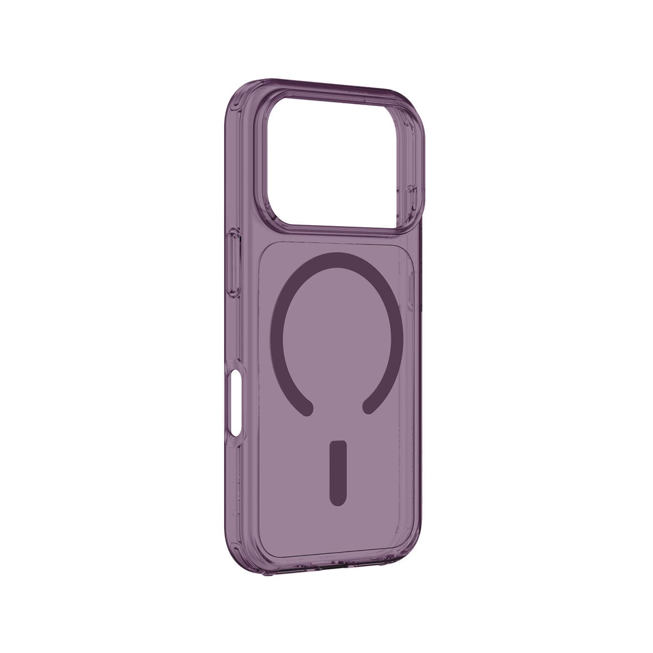 AmazingThing Minimal Mag Drop Proof-etui m. 3 linser til iPhone 18 Pro, snorfæste, MagSafe – Lilla