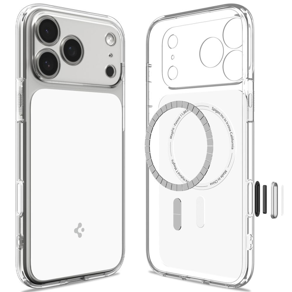 Spigen Ultra Hybrid MagSafe-etui til iPhone 18 Pro Max / 17 Pro Max – hvid