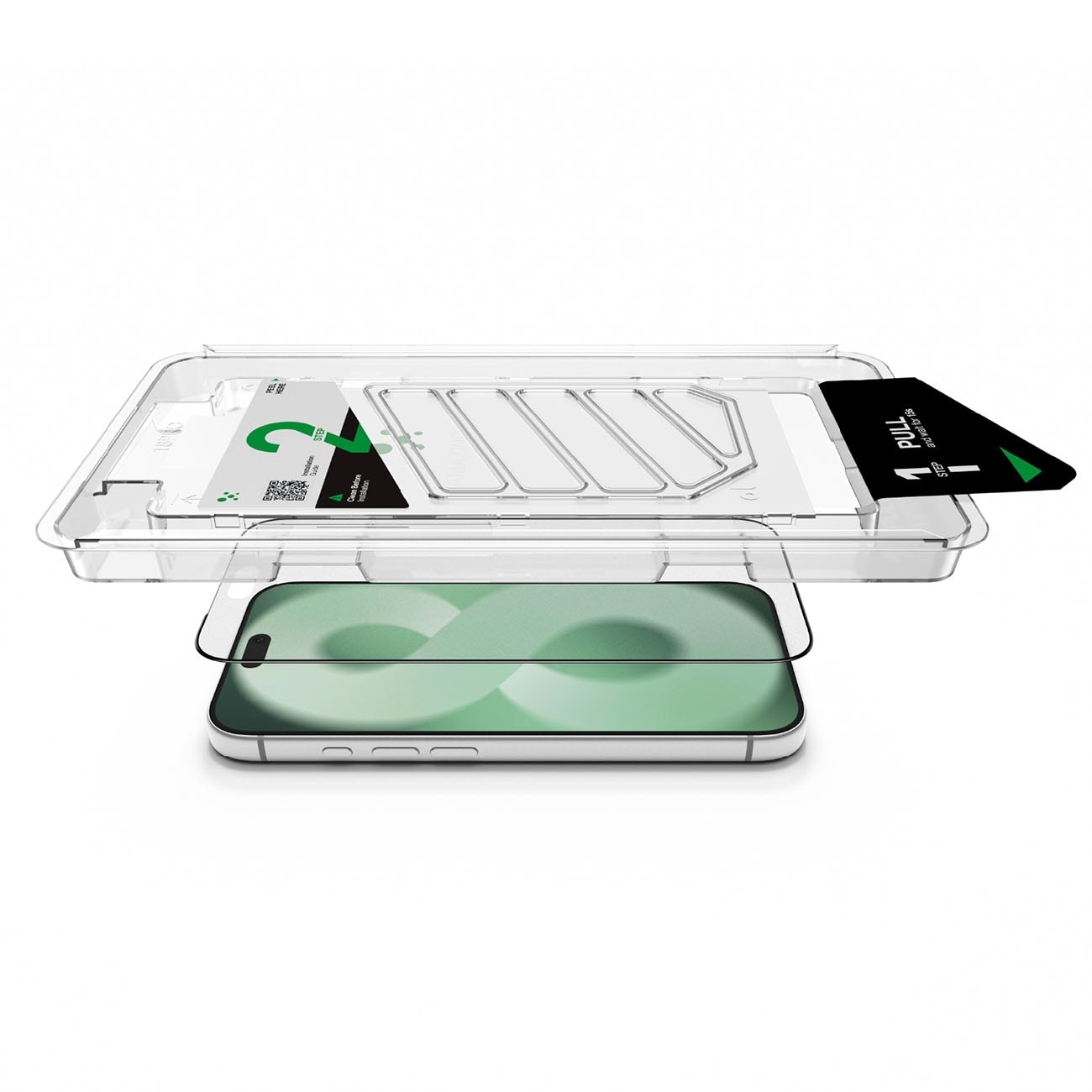 AmazingThing Radix +Care Matte Glass hærdet glas til iPhone 18 Pro Max med monteringsramme