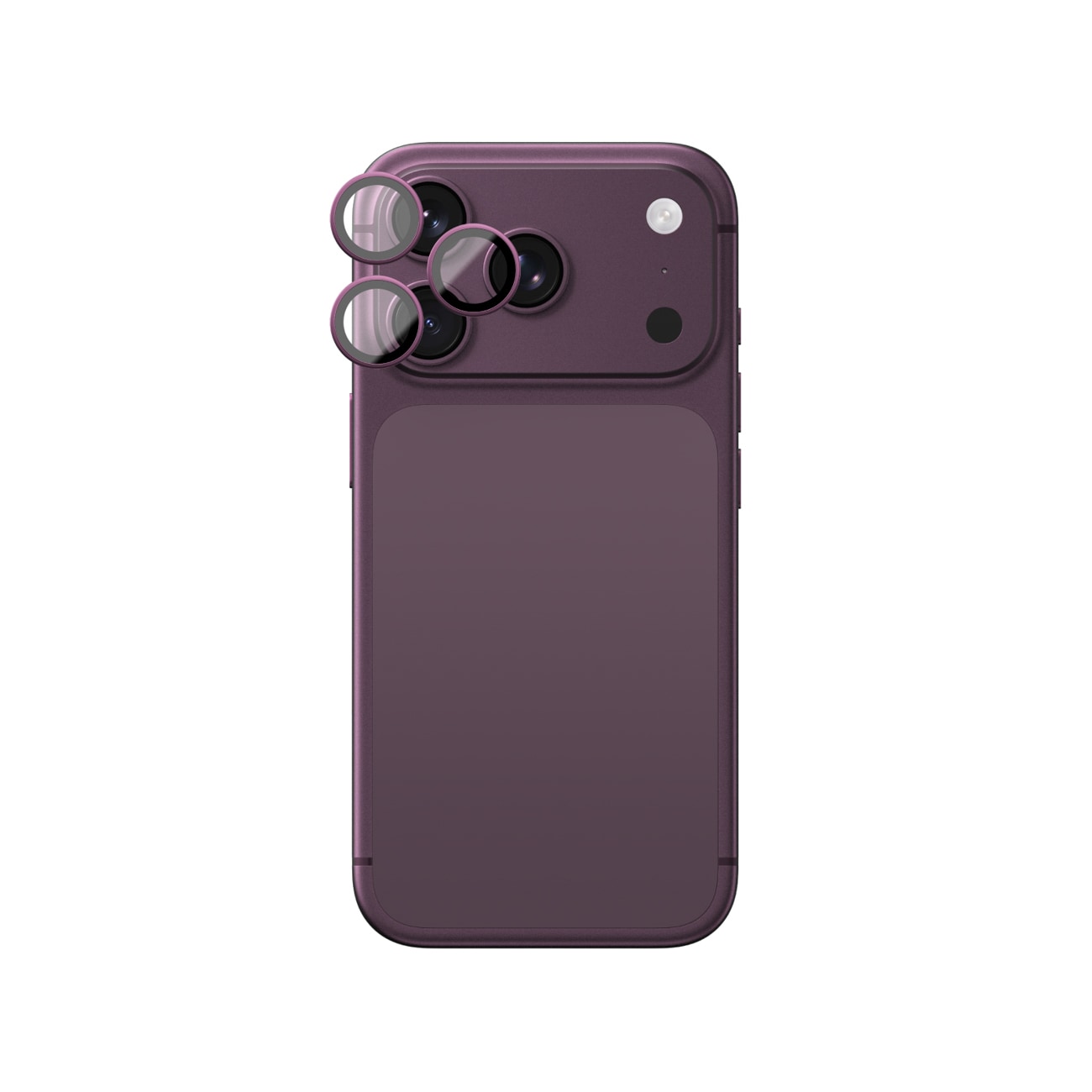 AmazingThing Titan Vision-lins i safir till iPhone 18 Pro / 18 Pro Max – Lila