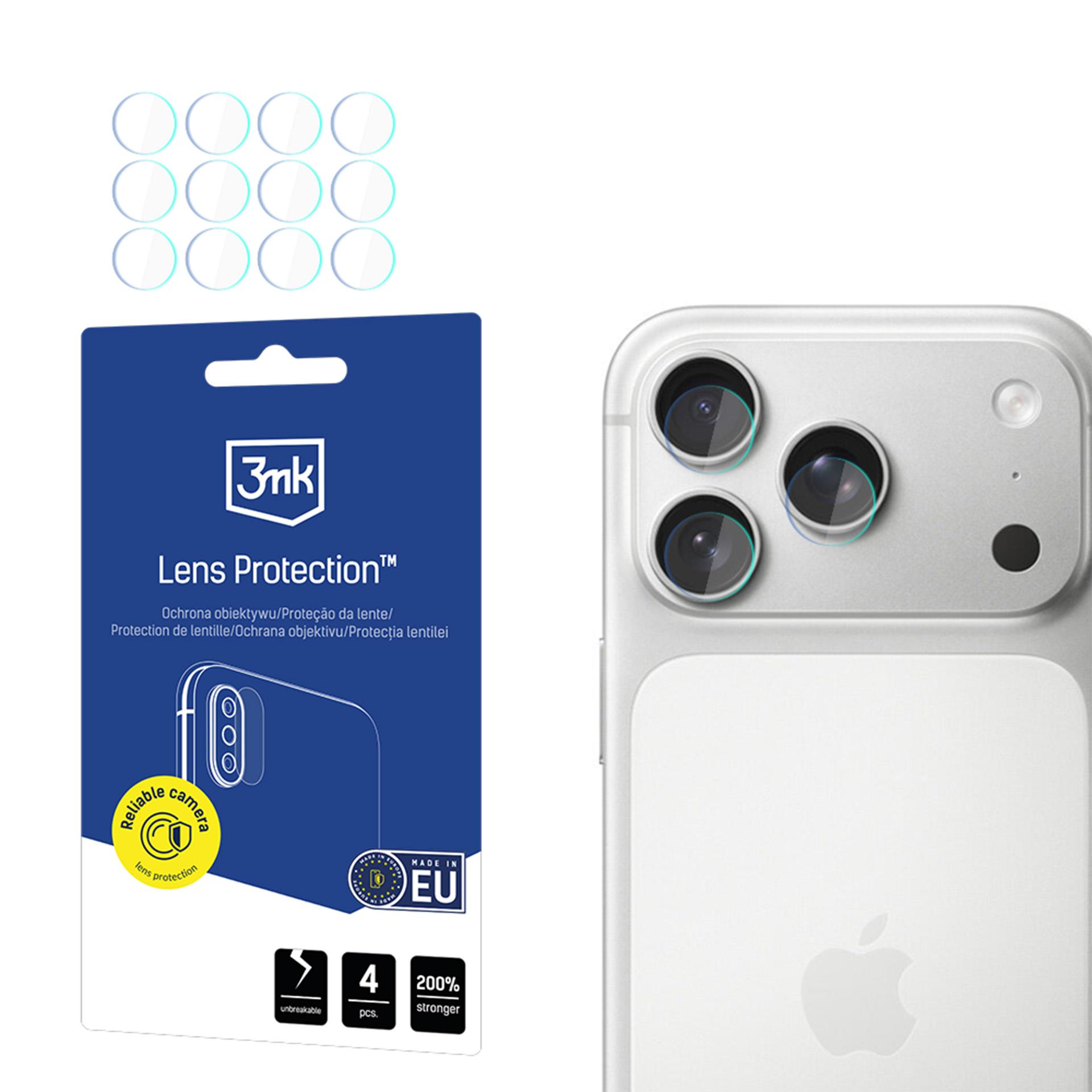 3mk Linsskydd – Kameraglas för Apple iPhone 17 Pro
