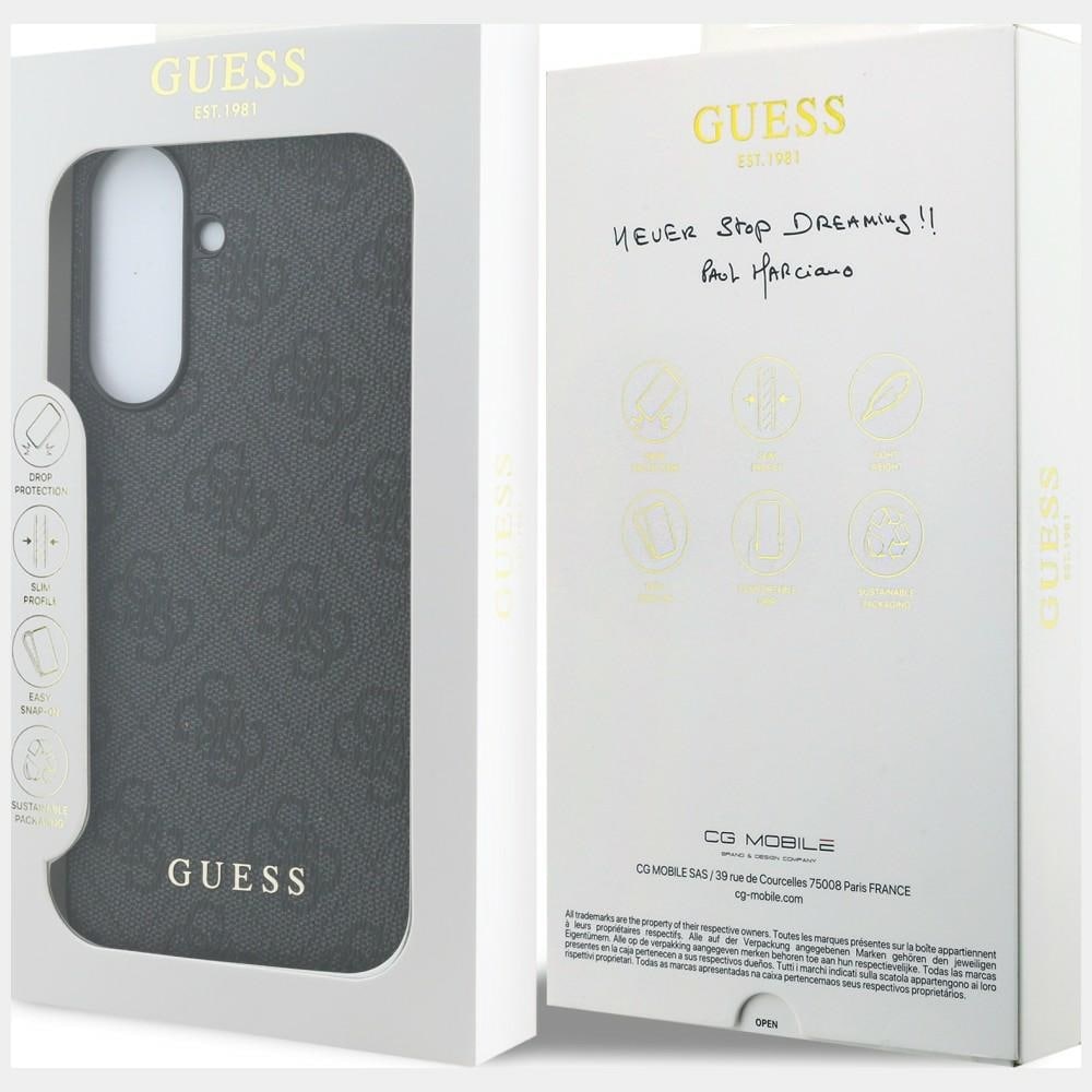 Guess 4G Classic-etui til Samsung Galaxy A57 5G – Sort