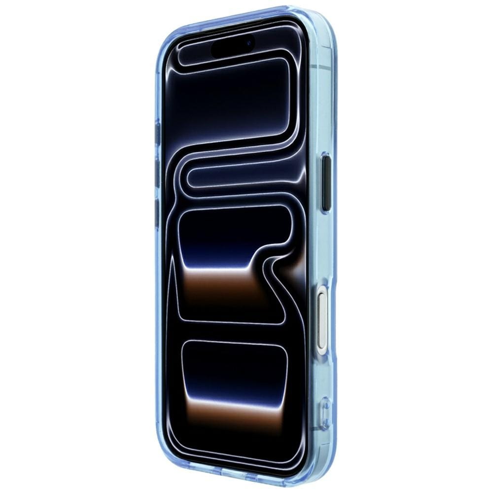 BMW M IML-etui m. frostet metal-logo/-detaljer & MagSafe til iPhone 17/18 Pro Max – Blå