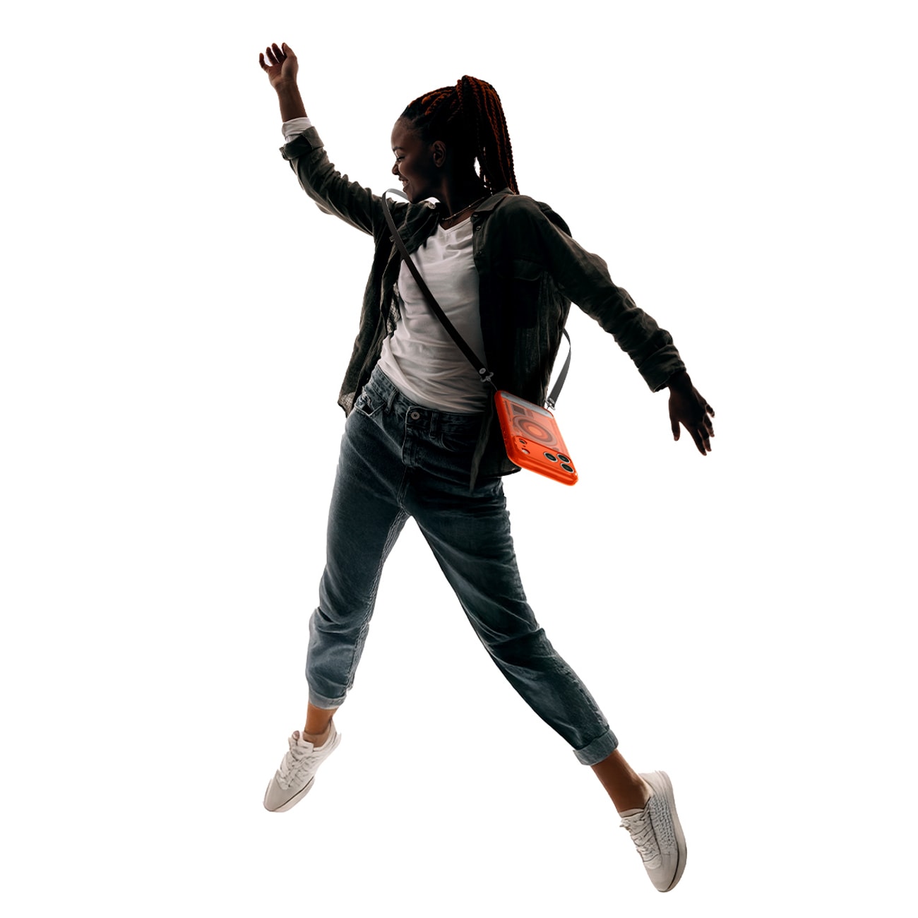 Spigen Ultra Hybrid MagSafe-etui til iPhone 18 Pro / 17 Pro – Orange