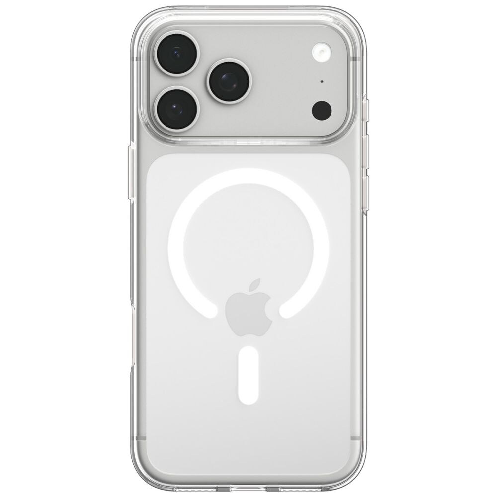 Spigen Liquid Crystal MagSafe-etui til iPhone 18 Pro Max / 17 Pro Max – gennemsigtigt og hvidt