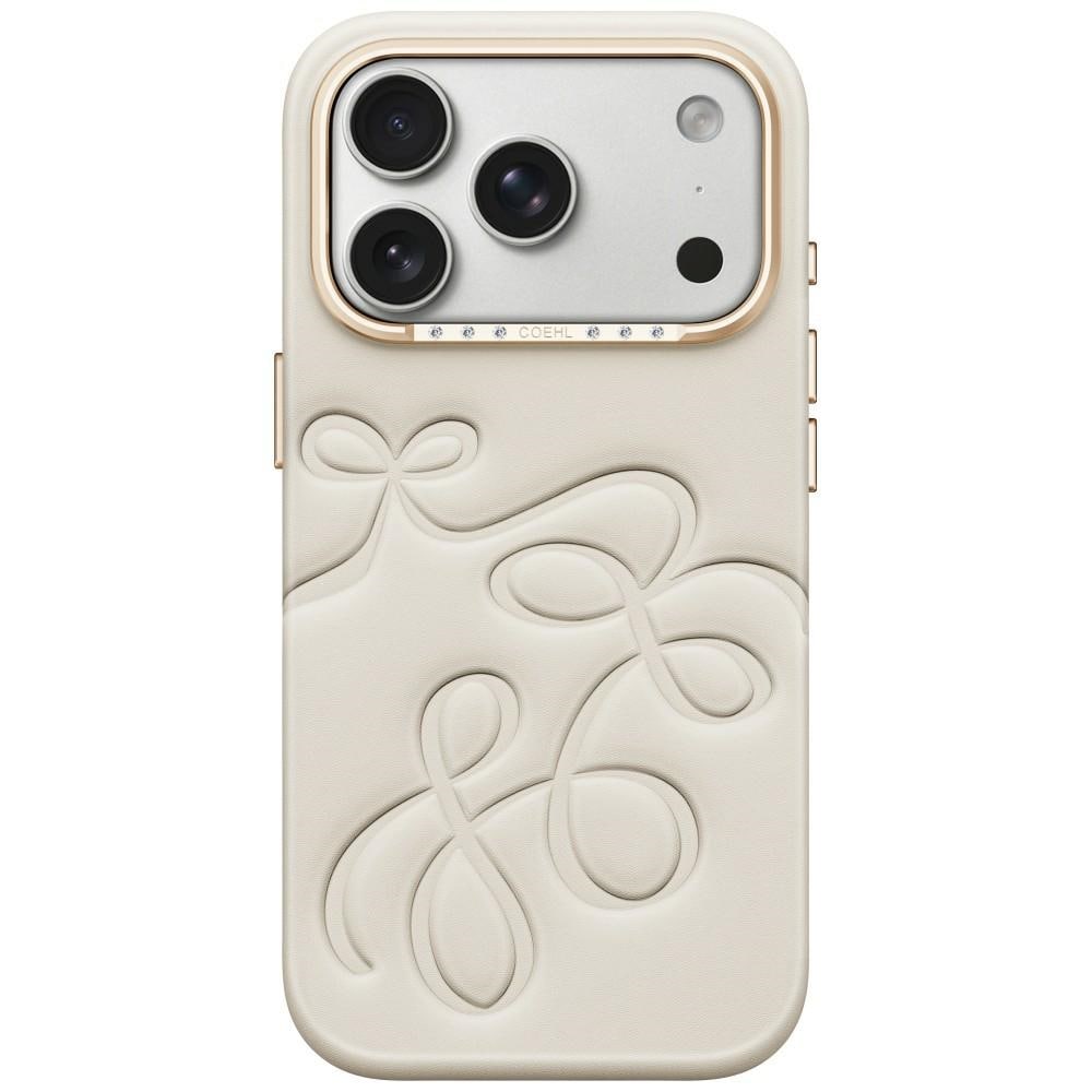 Uniq Coehl Cloude magnetiskt laddningsfodral för iPhone 18 Pro / 17 Pro – beige