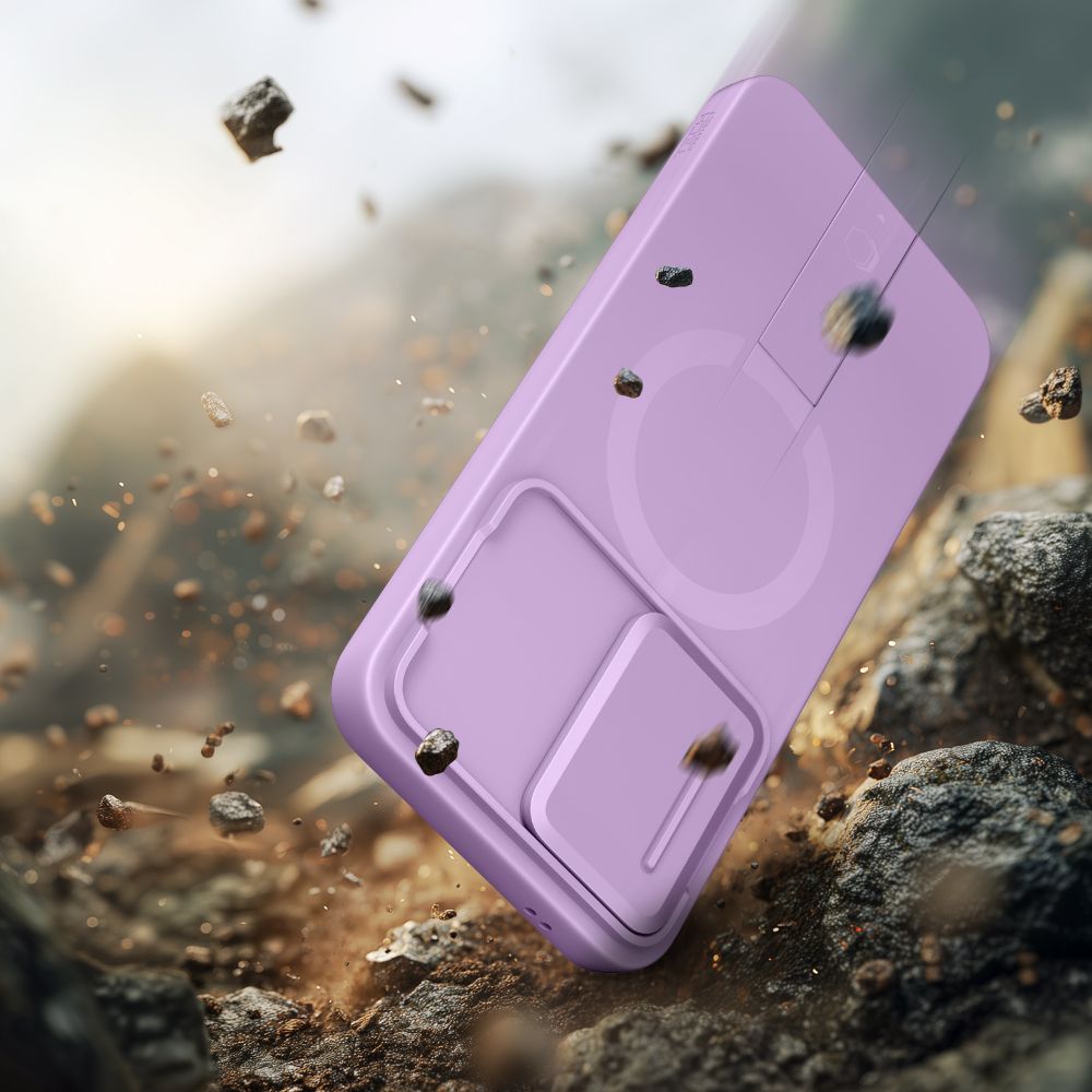 Tech-Protect Kevlar Aura MagSafe-fodral för Samsung Galaxy A57 – Lila