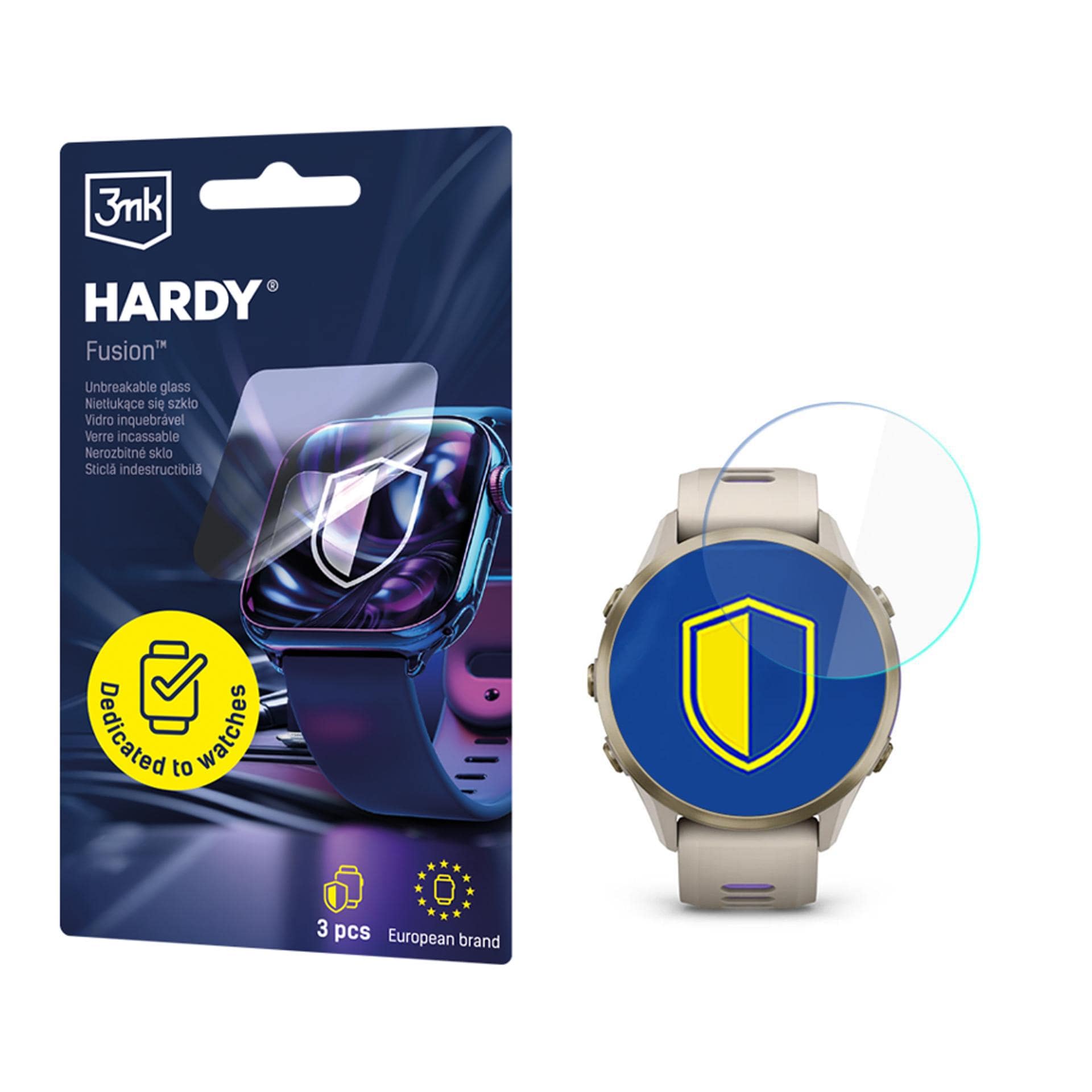3mk Watch Protection ARC skärmskyddsfilm för Garmin Forerunner 970 (47 mm)