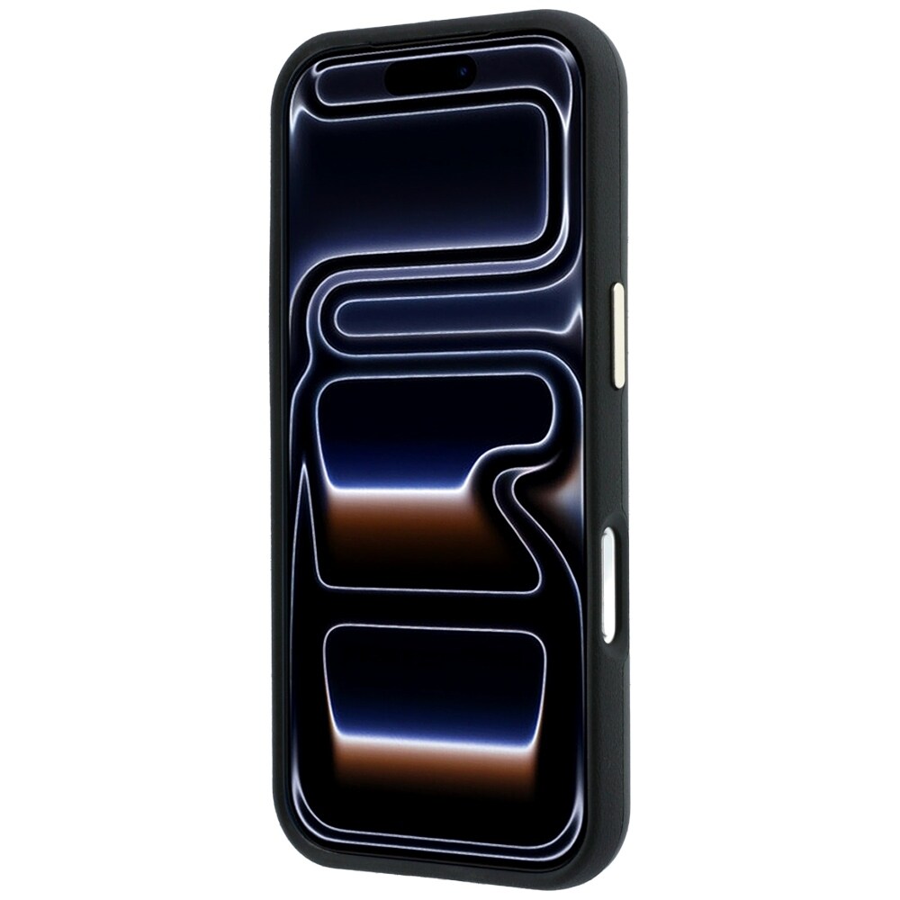 Guess Smooth & Big Strass Logo-etui til iPhone 18 Pro Max / 17 Pro Max – Sort