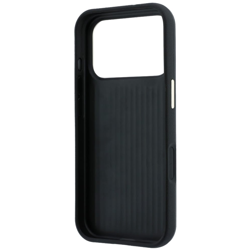 Guess Smooth & Big Strass Logo-etui til iPhone 18 Pro Max / 17 Pro Max – Sort